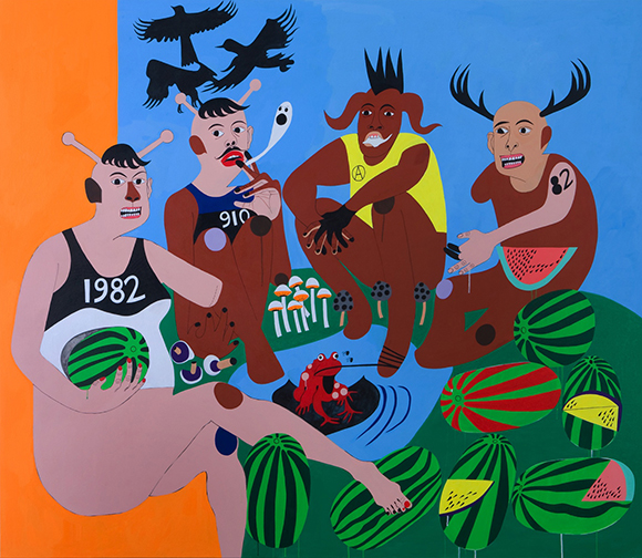 Nina Chanel Abney: Royal Flush