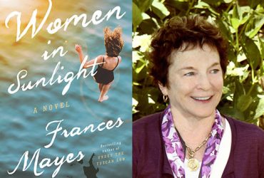Photo of N.C. author Frances Mayes and the cover of her newest book, Women in Sunlight