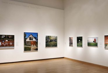 Installation view; Courtside: Photographs by Bill Bamberger; January 26 – May 13, 2018; Nasher Museum of Art at Duke University. Photo by Peter Paul Geoffrion.