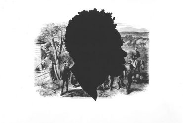 Kara Walker, Harper's Pictorial History of the Civil War (Annotated), 2005. Portfolio of 15 prints. Offset lithography and silkscreen, 39 x 53 inches. Collection of the Nasher Museum. Purchase with funds provided by Monica M. and Richard D. Segal, the Neely Family, and Barbra and Andrew Rothschild.