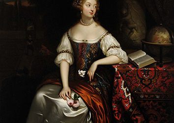 Pieter van Slingeland (attributed), Dutch, Allegorical Portrait of a Lady (after Casper Netscher)