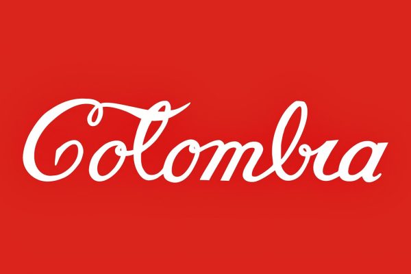 Antonio Caro, Colombia Coca-Cola, 1976. Enamel on sheet metal, edition 11/ 25, 19.5 x 27.5 inches (49.53 x 69.85 x 2.86 cm). Collection of the MIT List Visual Arts Center, Cambridge, Massachusetts. Purchased with funds from the Alan May Endowment. Image courtesy of the artist and Casas Riegner, Bogota, Colombia. © Antonio Caro.