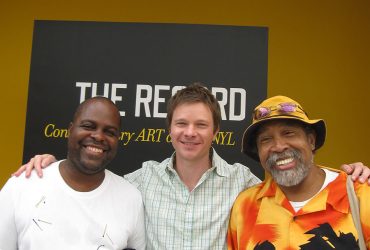 David Bailey, Trevor Schoonmaker and Barkley L. Hendricks. Photo by J Caldwell.