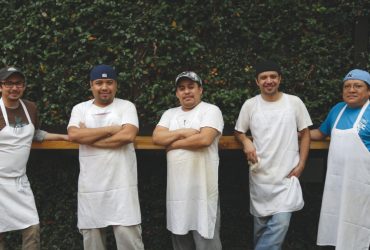 Still from the film Line Cooks at Home. Courtesy of Victoria Bouloubasis.