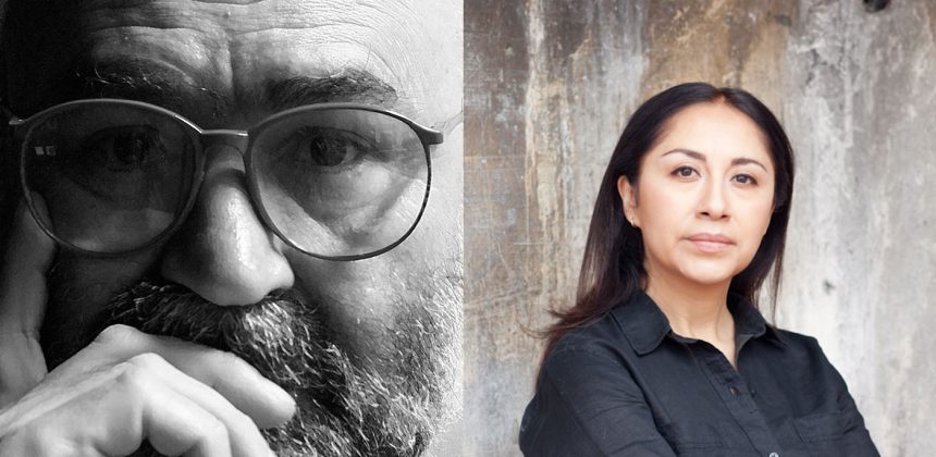 Photo of Rupert García (left) by Don Farnsworth. Photo of Minerva Cuevas by Gonzalo Morales. Cuevas photo courtesy of the artist and kurimanzutto, Mexico City, New York.