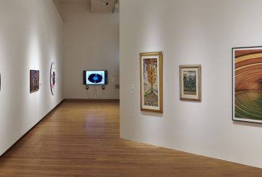 Installation view; Cosmic Rhythm Vibrations; September 28, 2019–March 1, 2020. Nasher Museum of Art at Duke University. Photo by Peter Paul Geoffrion.