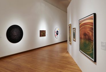 Installation view; Cosmic Rhythm Vibrations; September 28, 2019–March 1, 2020. Nasher Museum of Art at Duke University. Photo by Peter Paul Geoffrion.