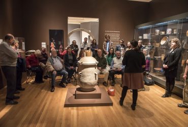 Join Liz Peters, Museum Educator for Community Audiences, for an interactive and immersive tour for audiences with vision loss, or anyone looking to experience art with senses other than sight. Photo by J Caldwell.