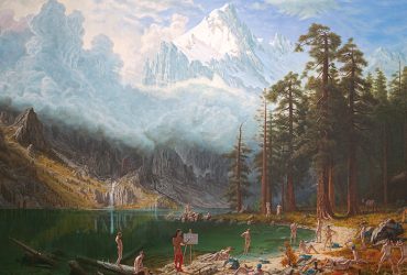 Kent Monkman, History is Painted by the Victors, 2013. Acrylic on canvas, 72 x 113 inches (182.88 x 287.02 cm). Collection of the Denver Art Museum, Colorado. Gift of Vicki and Kent Logan, 2016.288. © Kent Monkman. Image courtesy of the Denver Art Museum, Colorado.
