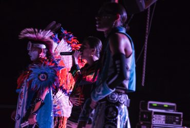 Lakota hip-hop artist Frank Waln and the Sampson Brothers (Seneca and Muscogee Creek) activate the Sculpture Garden with an exhilarating performance of spoken word, music and hoop dancing.