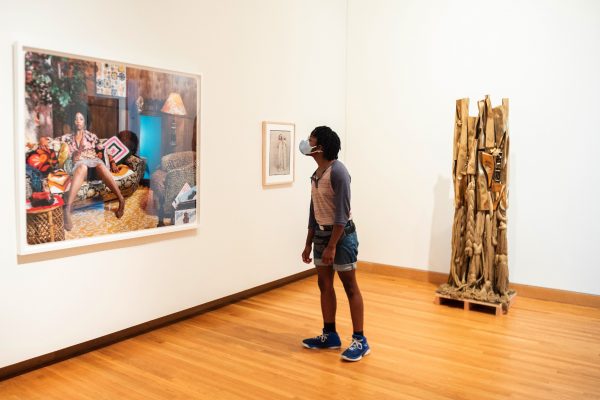 Nasher Teen Council alum Atom Edwards takes a close look at Lovely Six Foota, a 2007 photograph by artist Mickalene Thomas