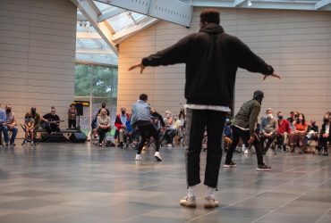 Choreographer Raphael Xavier's version of The Xcope is commissioned by American Dance Festival and performed live at the Nasher Museum