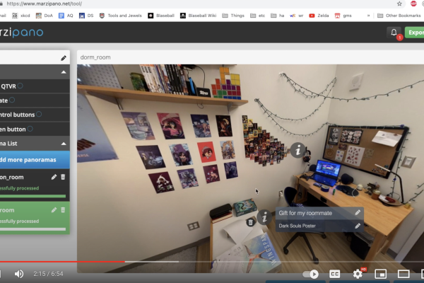 Creating your own 360 virtual exhibition