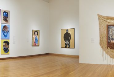 Installation view of the Nasher Museum of Art at Duke University exhibition, Reckoning & Resilience: North Carolina Art Now, January 13 - July 10, 2022. Photo by Brian Quinby.