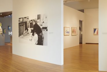 Gallery installation view of Helen Frankenthaler: Un Poco Más (A Little More)
