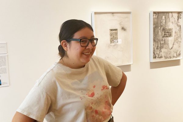 Yesenia Martinez-Yanez, Appalachian State University Class of 2022 and 2022 summer intern at the Nasher Museum