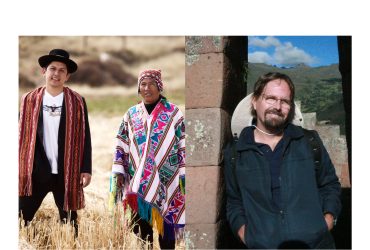 Andean music stars Fredy Guzmán and Jorge Choquehuillca along with Emmy-award winning filmmaker and anthropologist Kim MacQuarrie