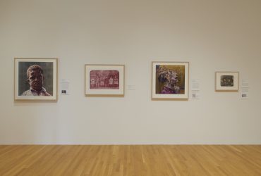 Installation view of "Hung Liu: Living Memory," February 24 – June 16, 2024. Nasher Museum of Art at Duke University, Durham, North Carolina. Photo by Brian Quinby.