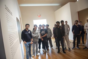 Duke Students tour Act As If You Are A Curator