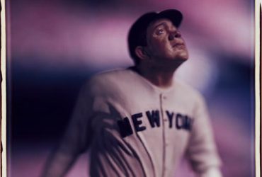 David Levinthal, Untitled (Babe Ruth) from the series Baseball, 2004. Polaroid Polacolor ER Land Film, 24 × 20 inches (61 × 50.8 cm). Collection of the Nasher Museum of Art at Duke University. Anonymous gift, 2017.12.14. © David Levinthal.